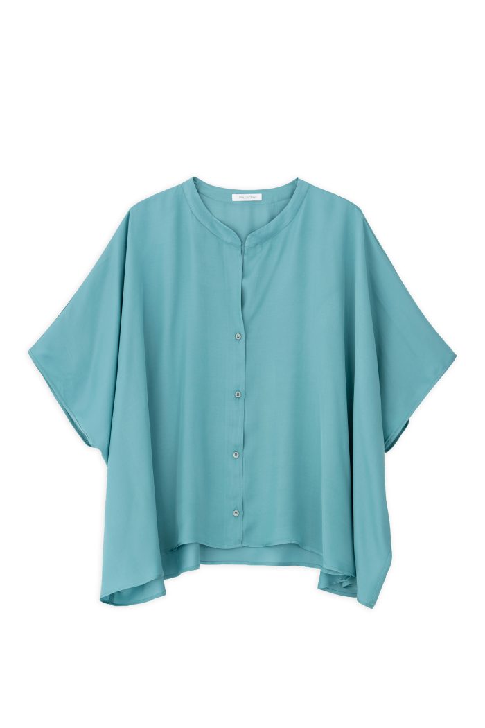PHILOSOPHY SATIN FINE ECOVERO OVERSIZED SHIRT