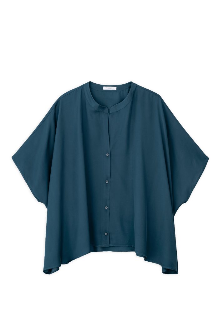 PHILOSOPHY SATIN FINE ECOVERO OVERSIZED SHIRT