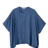PHILOSOPHY SATIN FINE ECOVERO OVERSIZED SHIRT