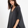 PHILOSOPHY ORGANIC JERSEY OVERSIZED BLOUSE