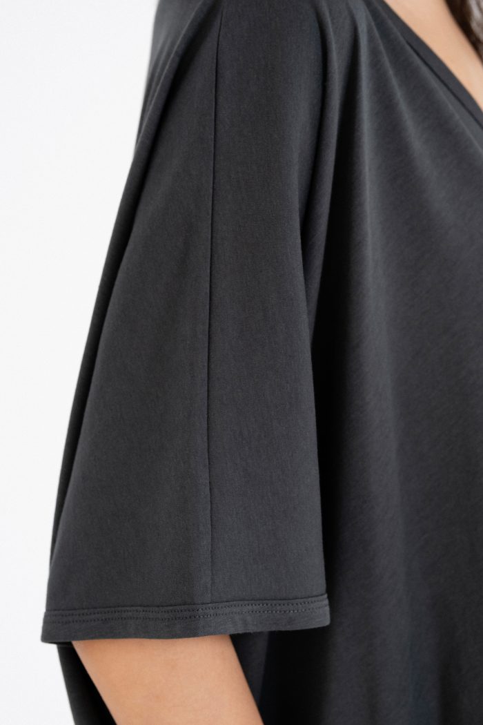 PHILOSOPHY ORGANIC JERSEY OVERSIZED BLOUSE