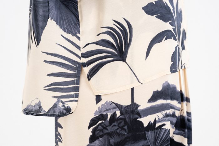 PHILOSOPHY SATIN PRINT SHIRT