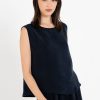 PHILOSOPHY CUPRO CROPPED TOP
