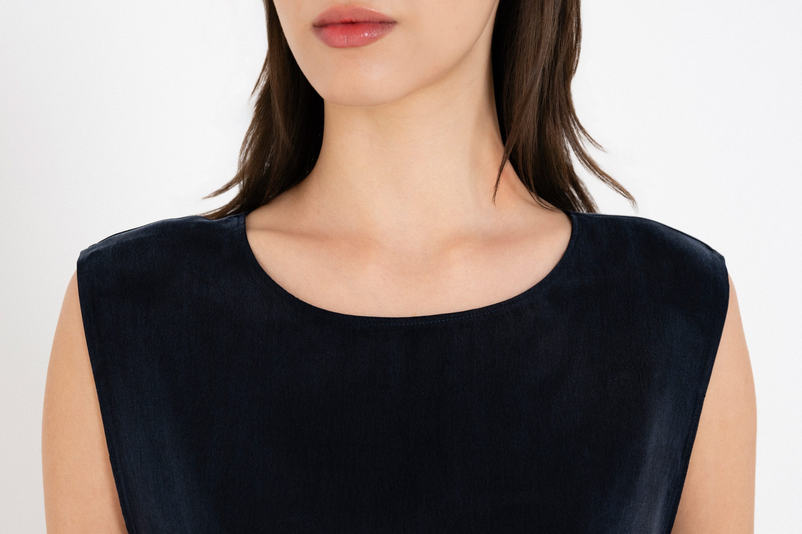 PHILOSOPHY CUPRO CROPPED TOP