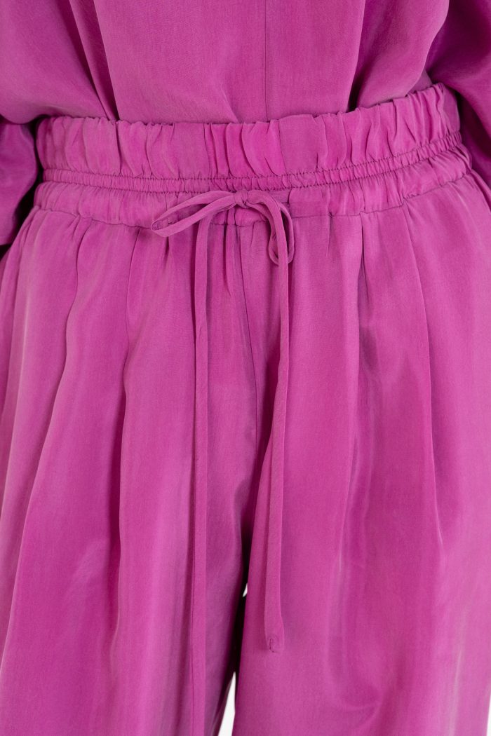 PHILOSOPHY CUPRO PLEATED PANTS