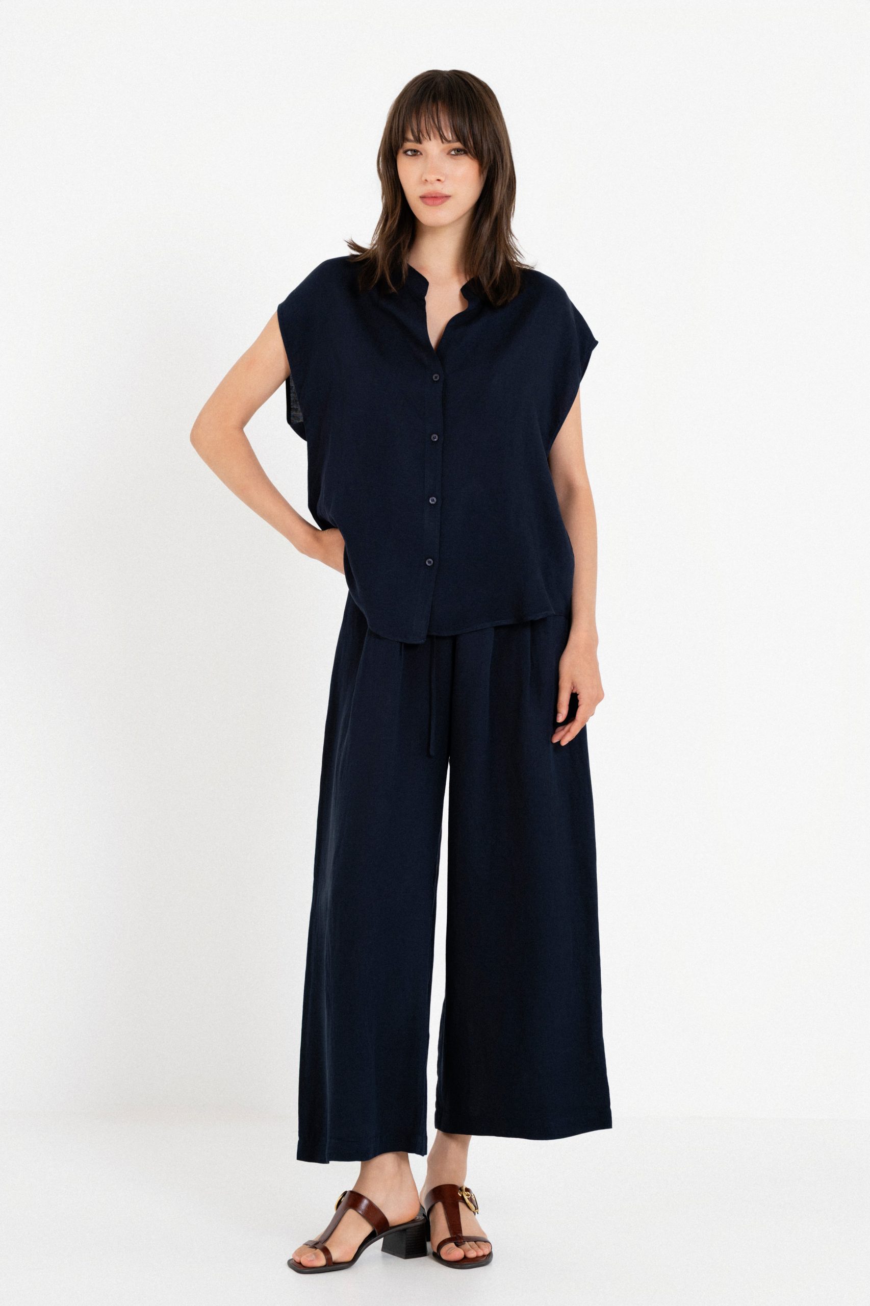 1741 PHILOSOPHY GAUZE LOOSE SHIRT