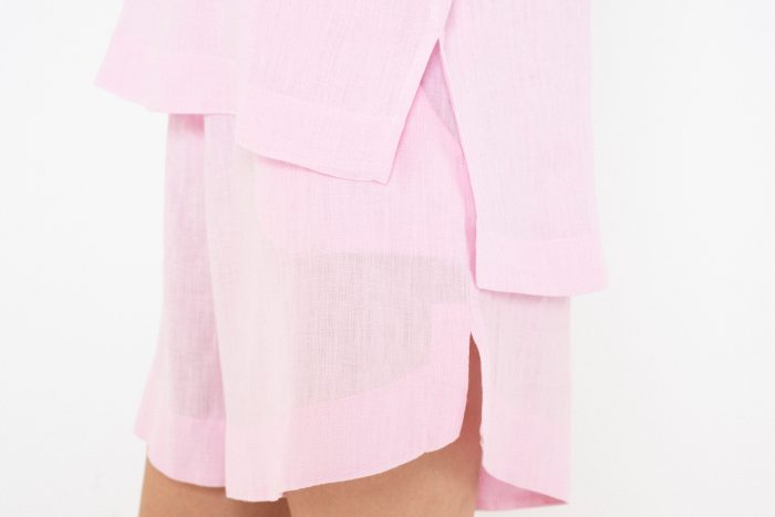 PHILOSOPHY LINEN OVERSIZED BLOUSE