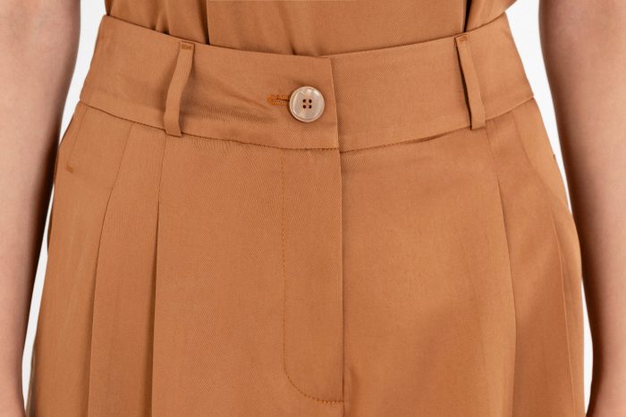 PHILOSOPHY LYOCELL PLEATED SHORTS