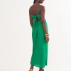 COLCCI LONG DRESS WITH BACK TIE