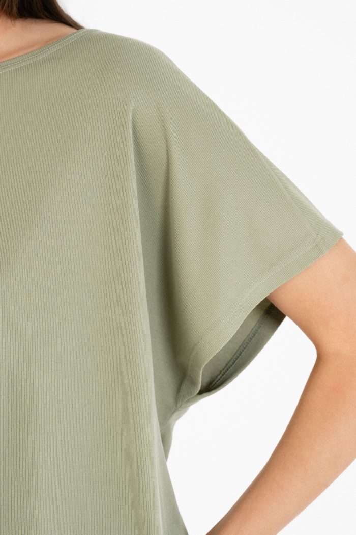 PHILOSOPHY RIB OVERSIZED  TOP