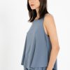 PHILOSOPHY RIB HALTER NECK TOP 