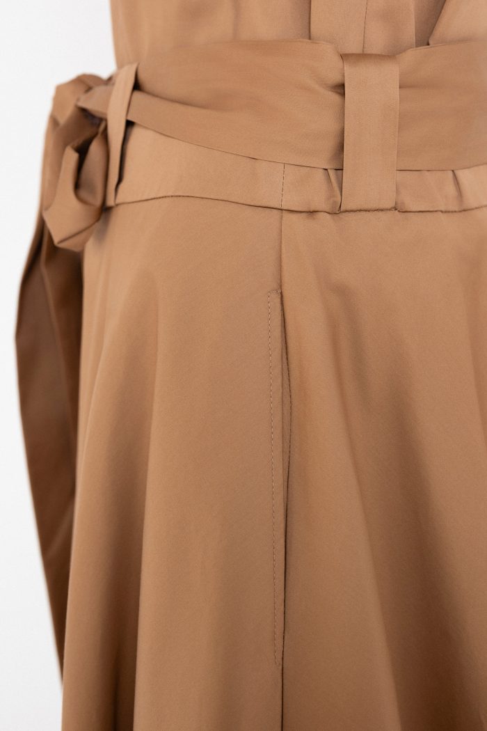 PHILOSOPHY POPLIN SKIRT