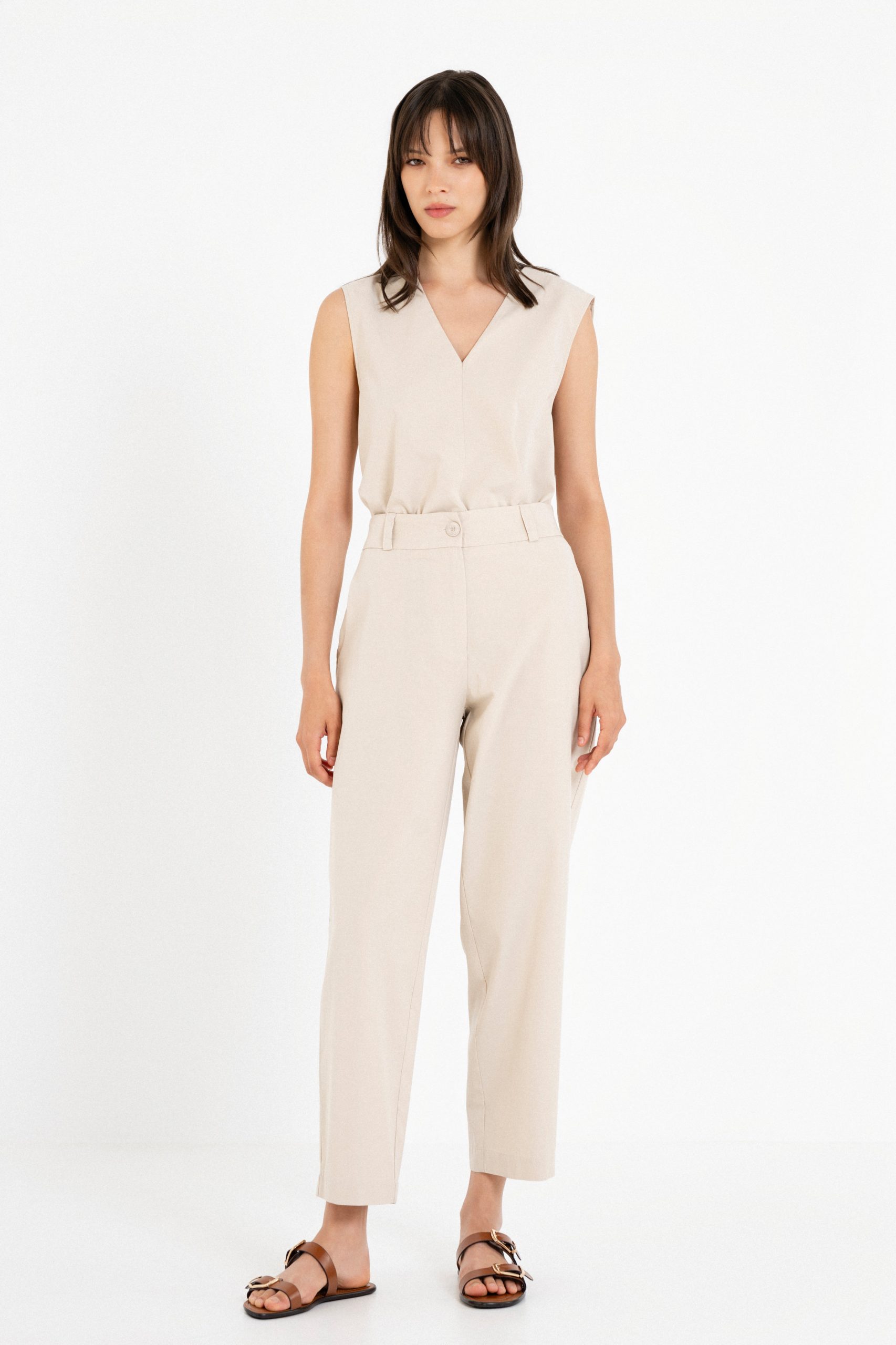 4414 PHILOSOPHY COTTON LYOCELL REGULAR PANTS