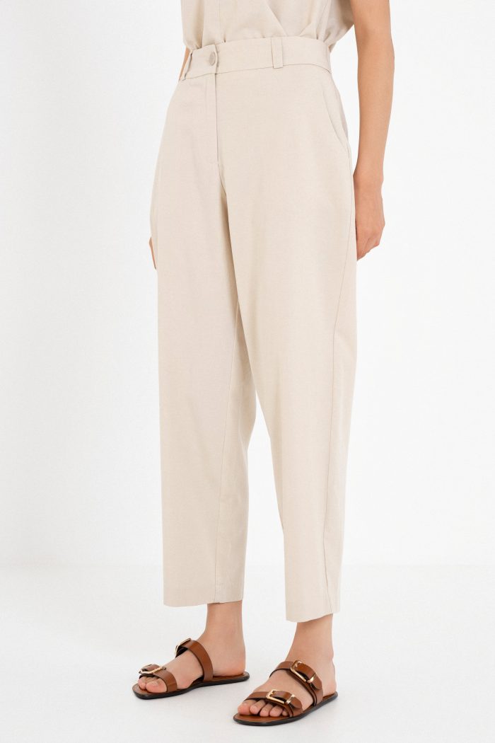 PHILOSOPHY COTTON LYOCELL REGULAR PANTS