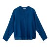 PHILOSOPHY LINEN CROPPED SHIRT