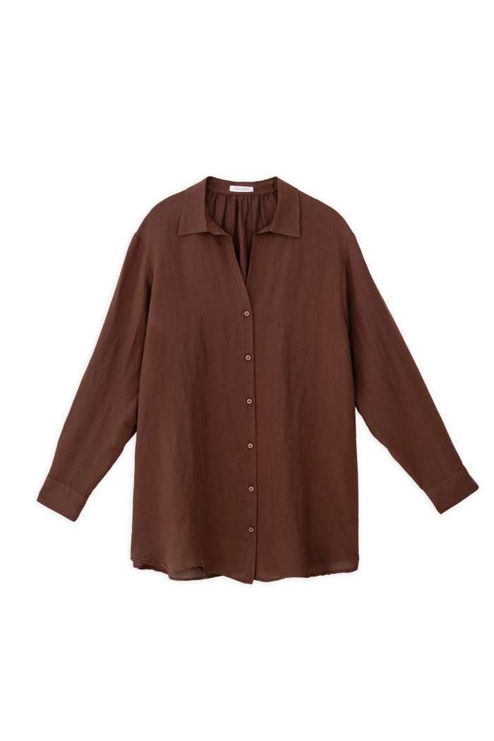 PHILOSOPHY GAUZE OVERSIZED SHIRT