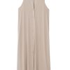 PHILOSOPHY RIB HALTER NECK DRESS 