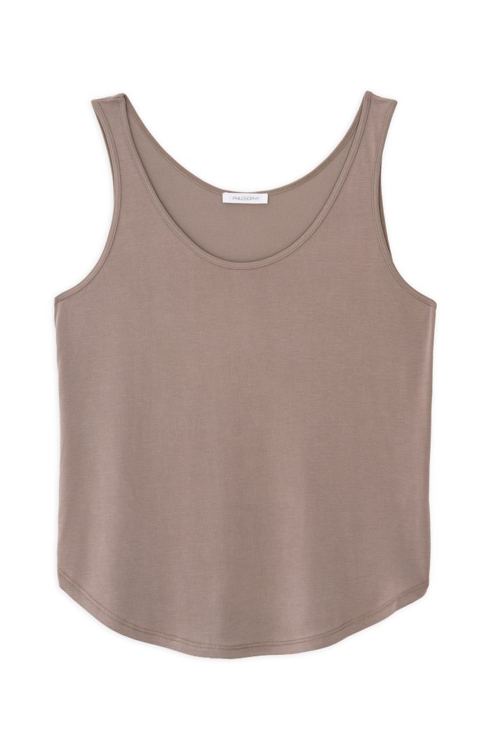 PHILOSOPHY BASIC CUPRO TANK TOP