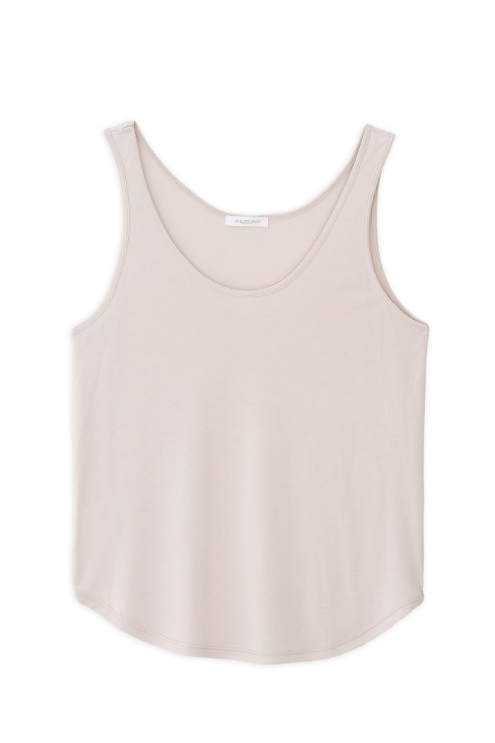 PHILOSOPHY BASIC CUPRO TANK TOP