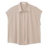 PHILOSOPHY  RIB CROPPED SHIRT