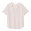 PHILOSOPHY BASIC CUPRO V NECK TOP