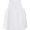 PHILOSOPHY GAUZE V NECK TOP 
