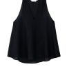 PHILOSOPHY GAUZE V NECK TOP 
