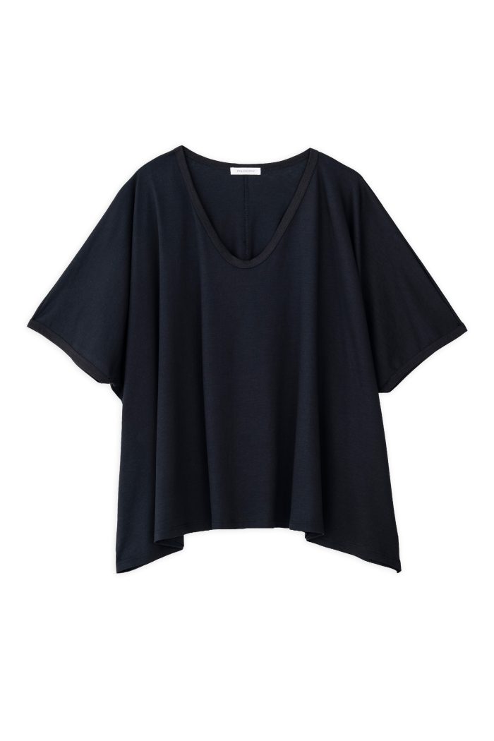 PHILOSOPHY ORGANIC JERSEY OVERSIZED BLOUSE