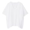 PHILOSOPHY ORGANIC JERSEY OVERSIZED BLOUSE