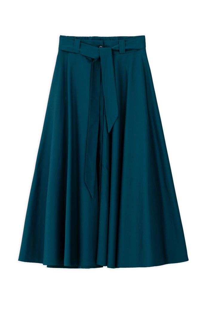 PHILOSOPHY POPLIN SKIRT