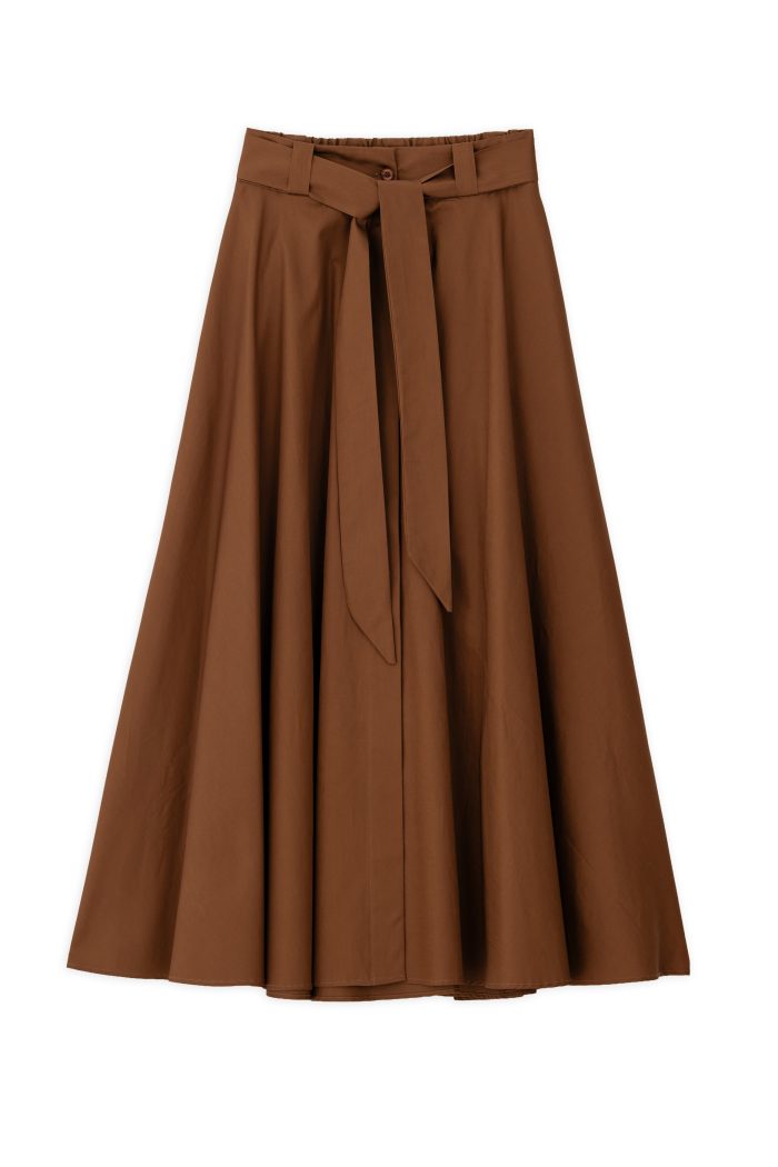 PHILOSOPHY POPLIN SKIRT