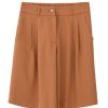 PHILOSOPHY LYOCELL PLEATED SHORTS