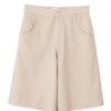 PHILOSOPHY TWILL LINEN SHORTS