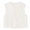 PHILOSOPHY TWILL LINEN VEST 
