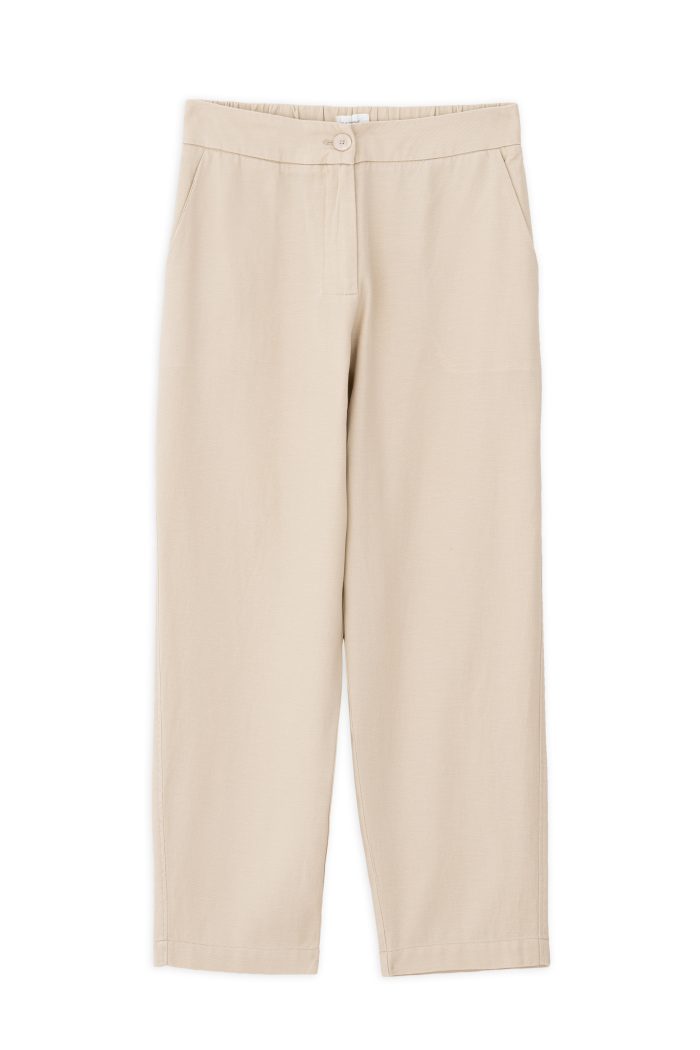 PHILOSOPHY TWILL LINEN REGULAR PANTS
