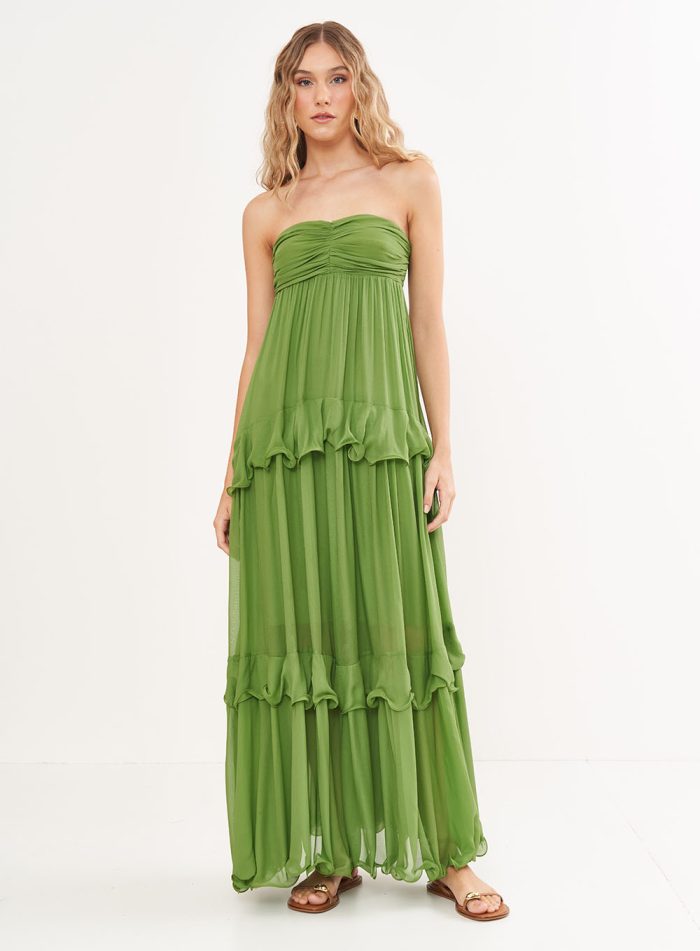 COLCCI FLOWY  LAYERED DRESS