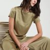 VISCOSE STRETCH T-SHIRT
