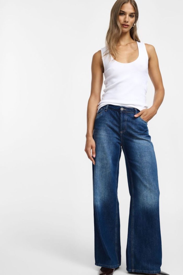 PLEASE HIGH-WAISTED FLARE /BOOTCUT