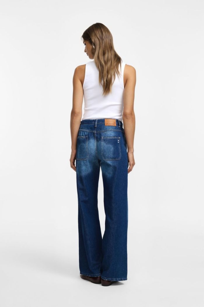 PLEASE HIGH-WAISTED FLARE /BOOTCUT