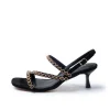 EMANUELLE VEE ROSITA SANDAL WITH RHINESTONE