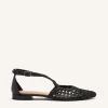 GIOSEPPO BRAIDED LEATHER BALLET FLATS LESKOVIC