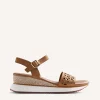 GIOSEPPO RAFFIA WEDGE SANDALS WETE