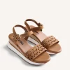 GIOSEPPO RAFFIA WEDGE SANDALS WETE