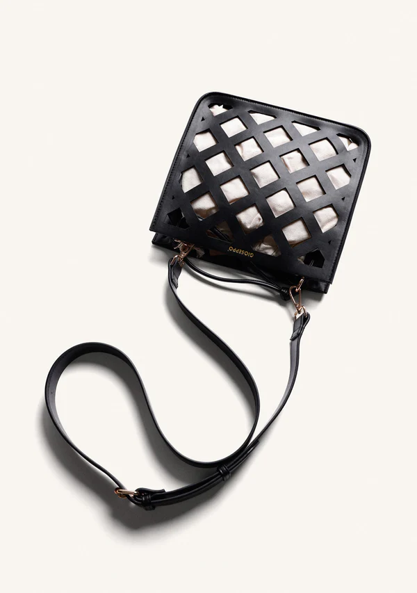 GIOSEPPO CUT-OUTS BUCKET BAG TACURONG