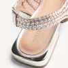 GIOSEPPO BRAIDED LEATHER SLINGBACK BALLET FLATS MAIPO