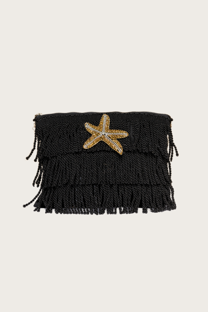 SORENA ASTERIAS BLACK CLUTCH