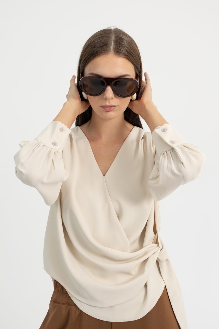 CACHE CACHE DRAPE SHIRT