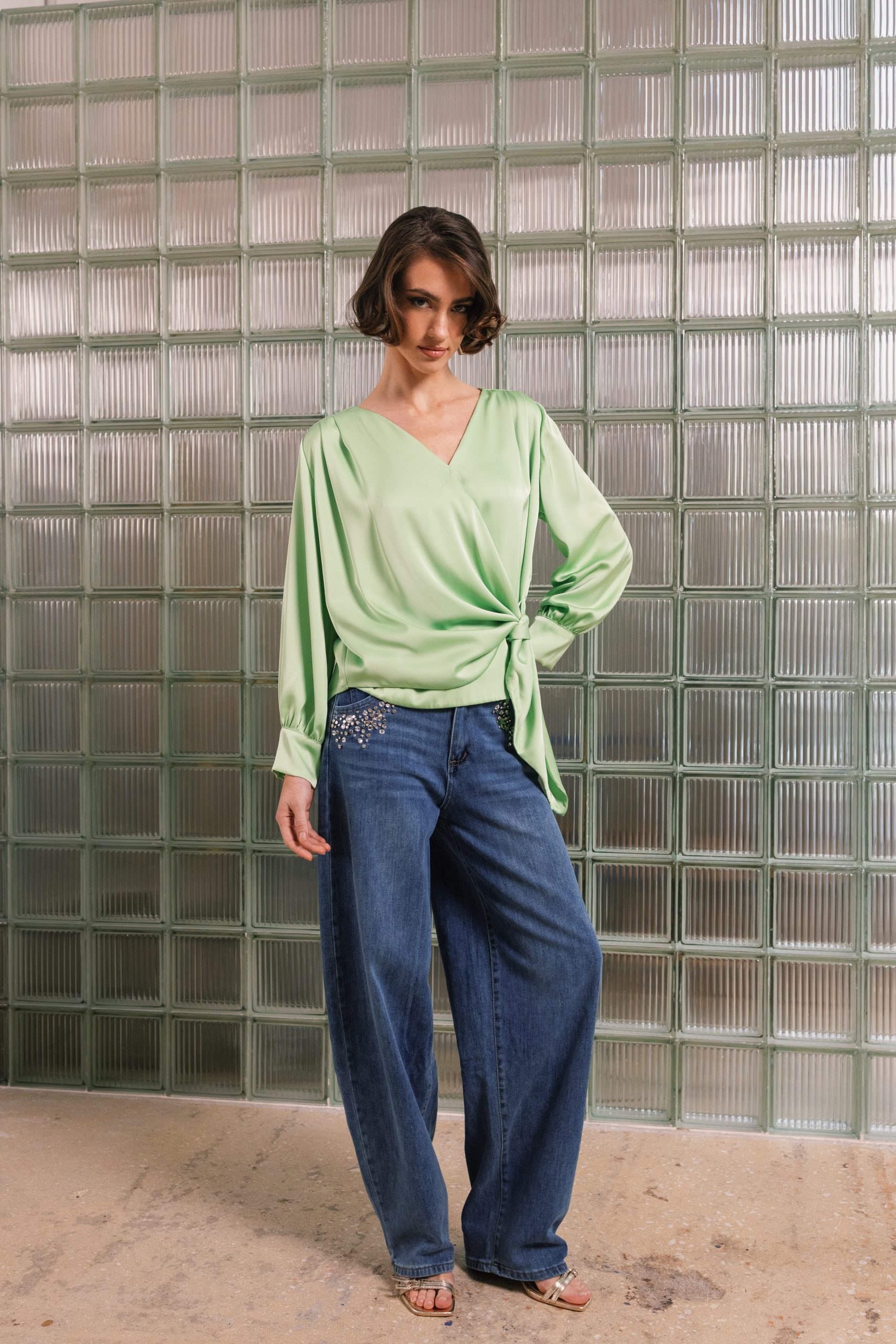 CACHE CACHE DRAPE SHIRT