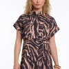 RINO&PELLE HELIEN ZEBRA DRESS