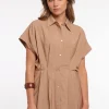 RINO&PELLE HELIEN PLAIN COLOR DRESS